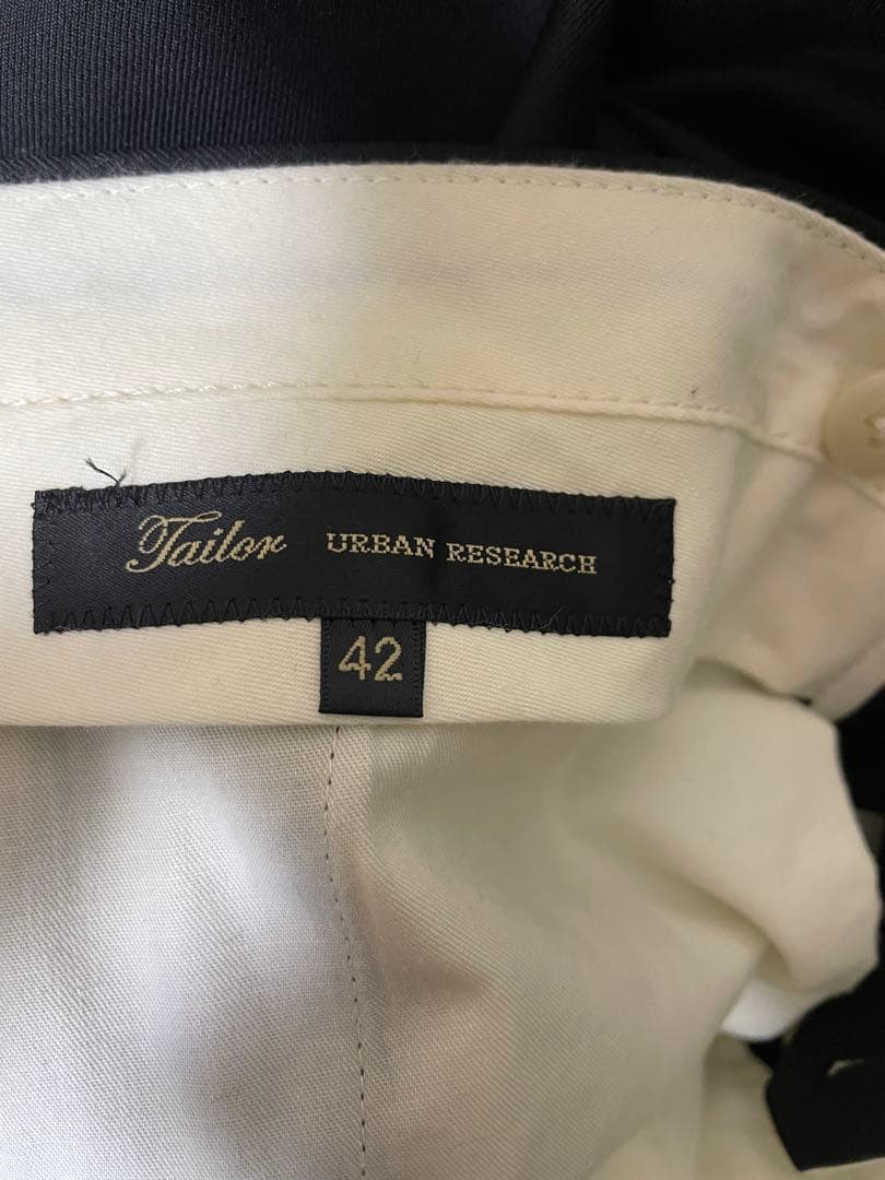 【URBAN RESEARCH】ブラックスーツ サイズ42