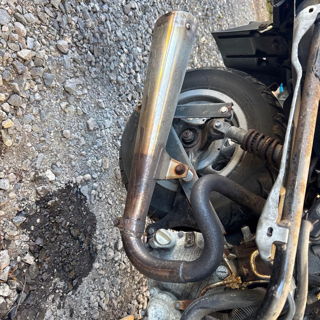 フュージョン　mf02社外マフラー