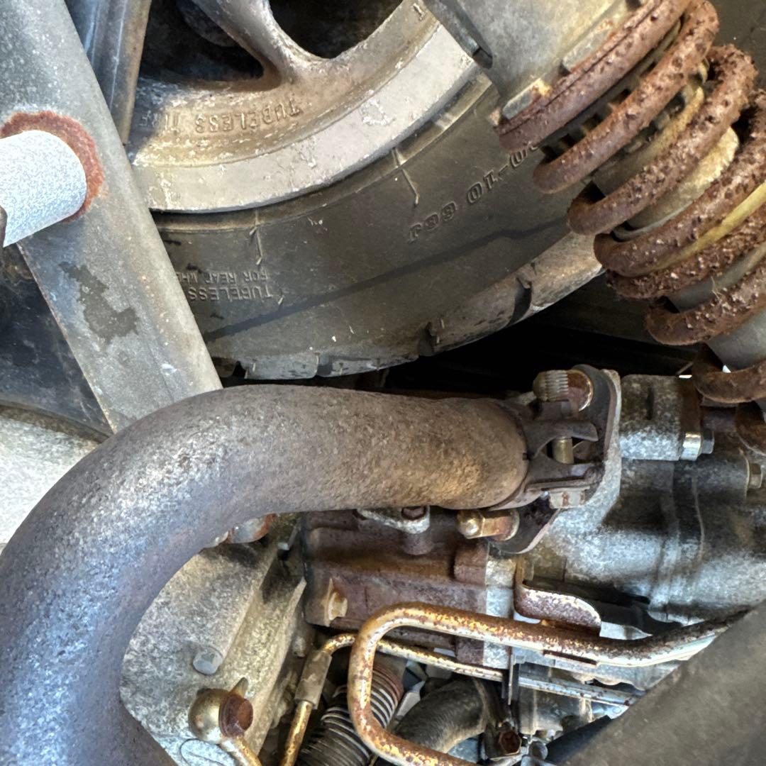 フュージョン　mf02社外マフラー