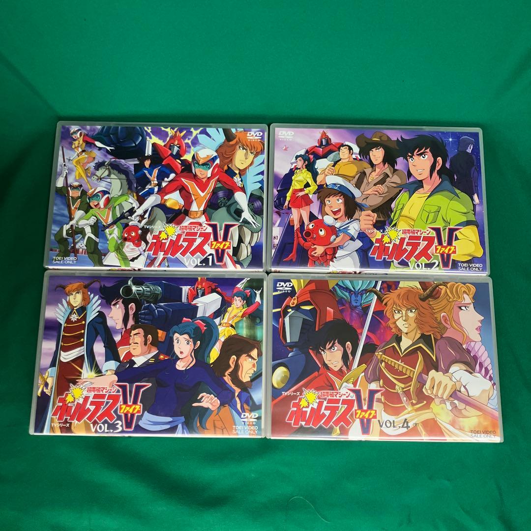 中古　ボルテスv　TVシリーズ アニメ DVD 全4巻セット