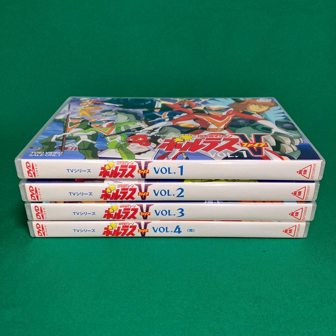 中古　ボルテスv　TVシリーズ アニメ DVD 全4巻セット