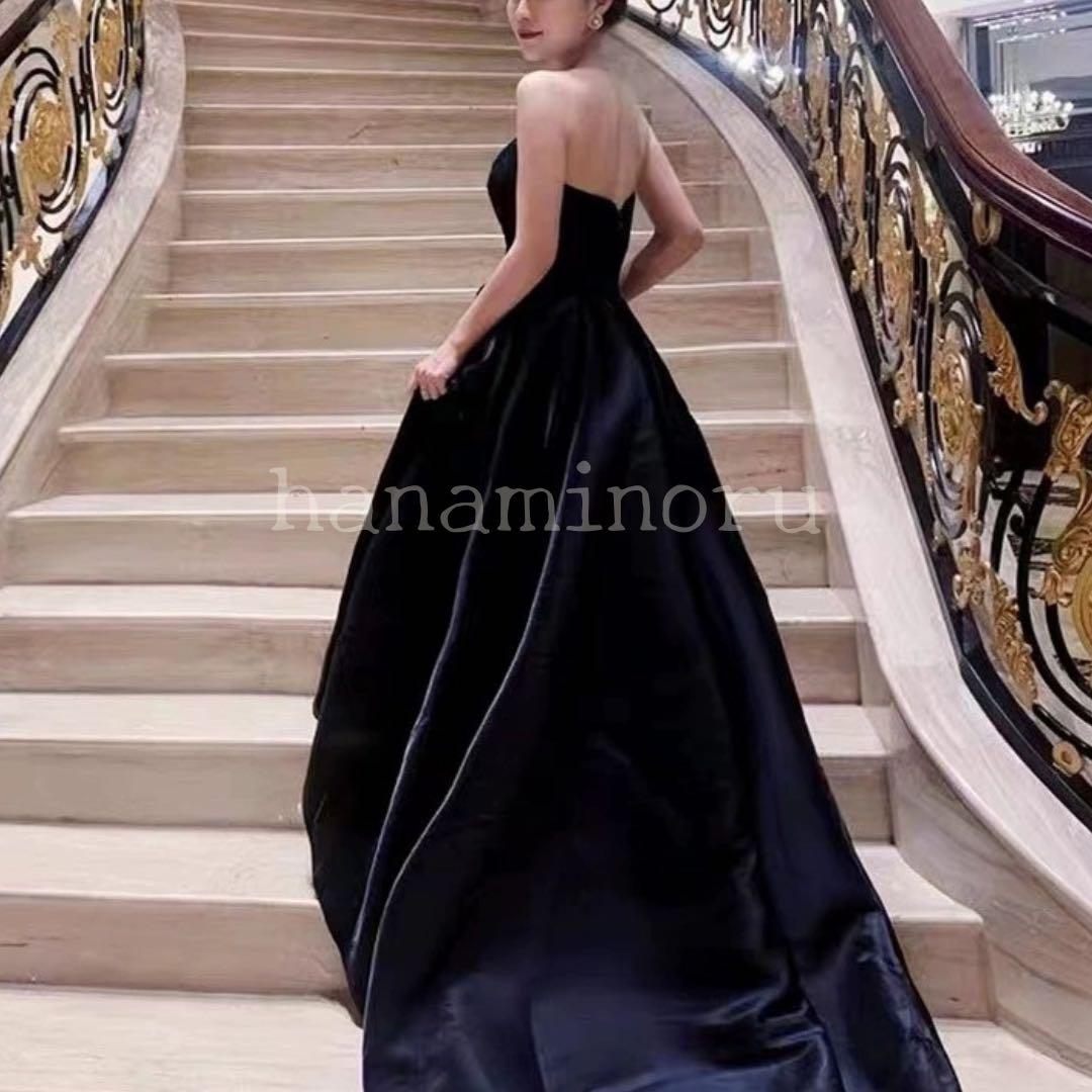 結婚式　前撮り　黒　ドレス　二次会　パーティー　お色直し　披露宴　街撮り