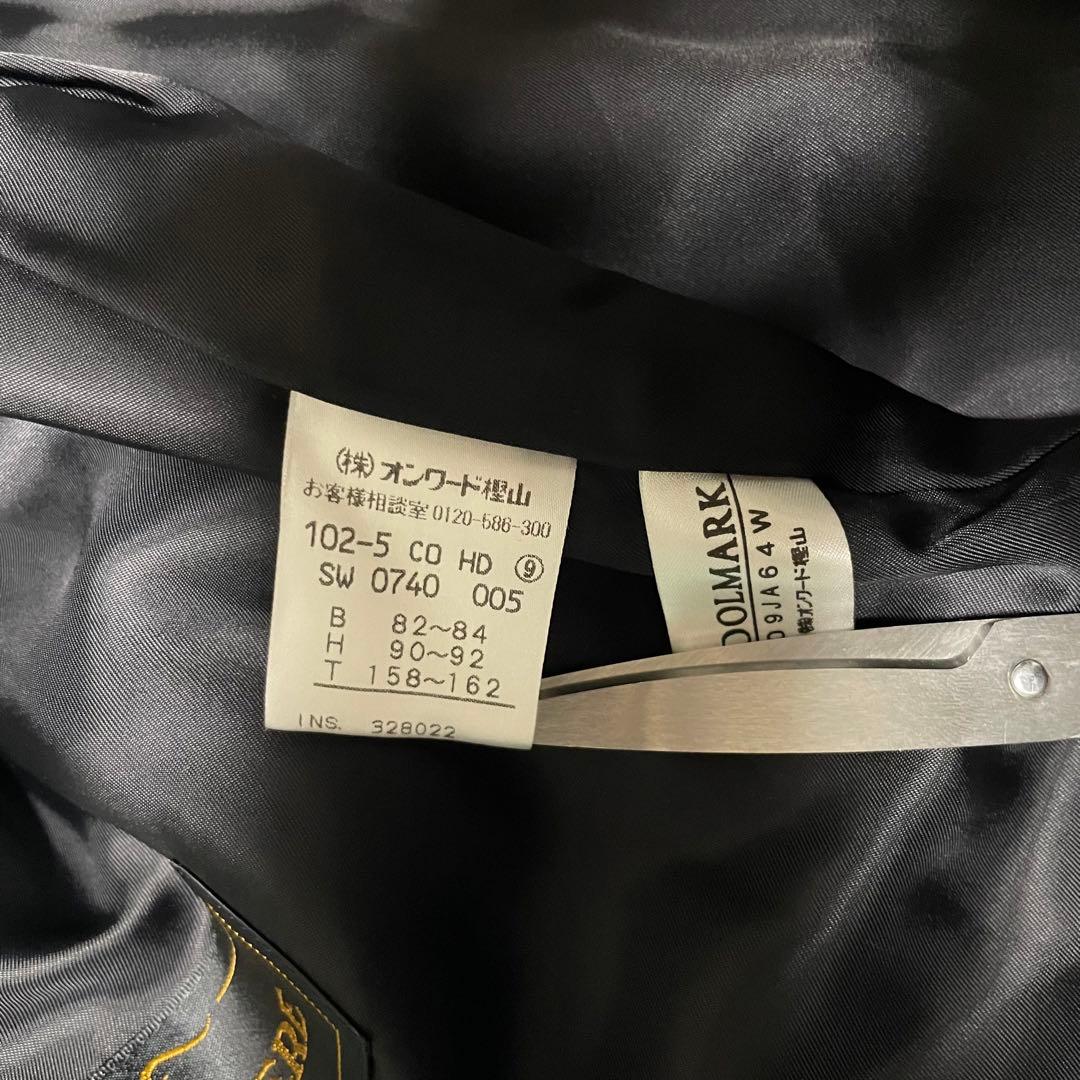 【カシミヤ100%×極美品】マキシ丈ロングチェスターコート 日本製 ブラックM