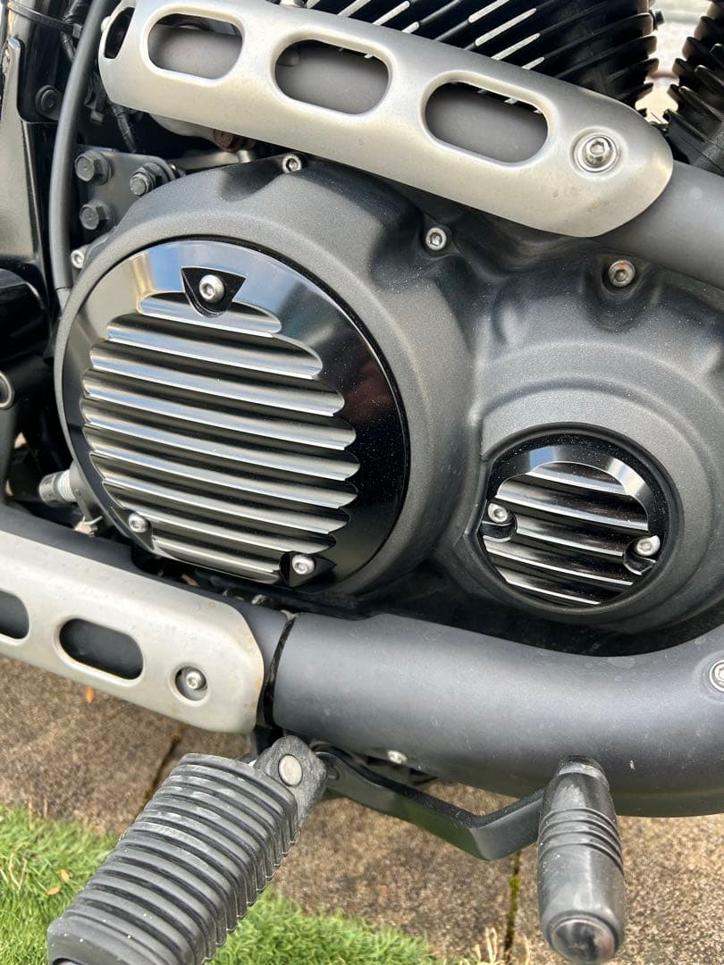 キジマ　YAMAHA BOLT アルミニウムカバー　三点セット　ボルト　カスタム