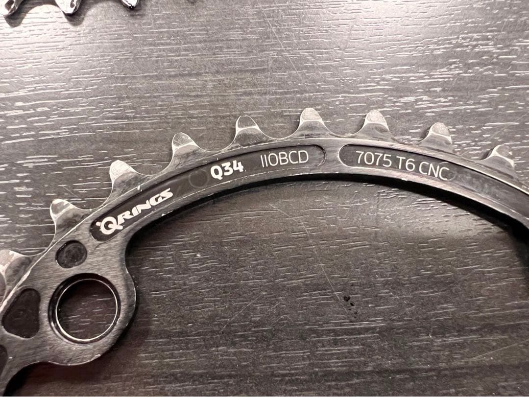 ROTOR チェーンリング 50T34Tセット楕円リング