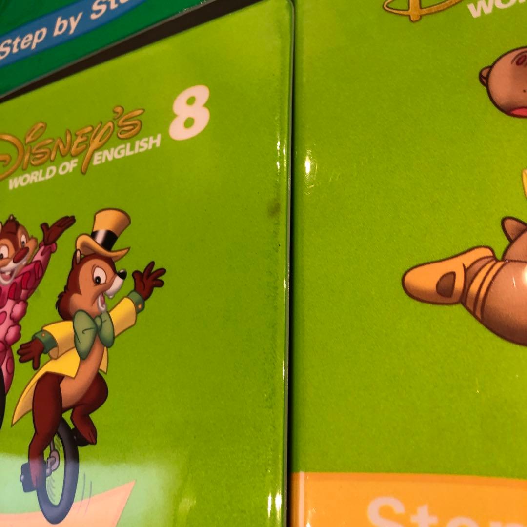 美品　ディズニー　ワールドファミリー　DVD step by step DWE