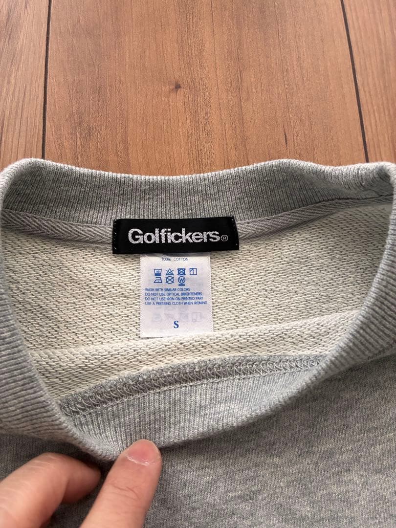 Golfickers スウェット グレー　サイズS ゴルフィッカーズ