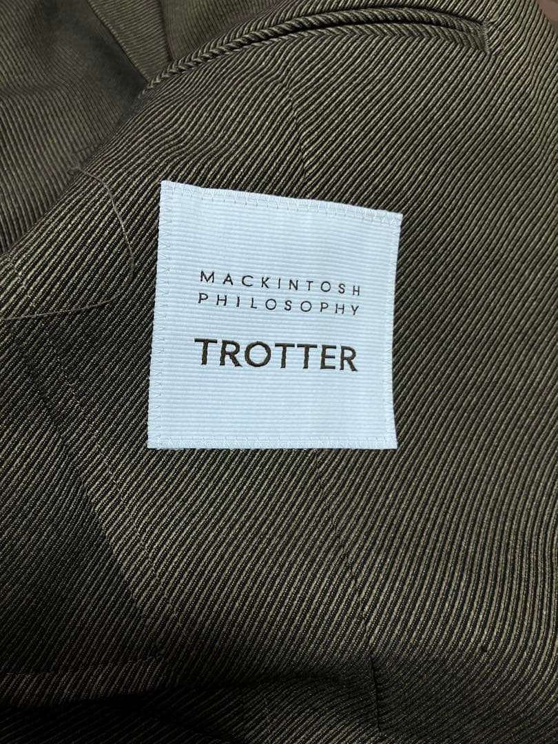 マッキントッシュフィロソフィーのTROTTERトロッターテーラードジャケット::