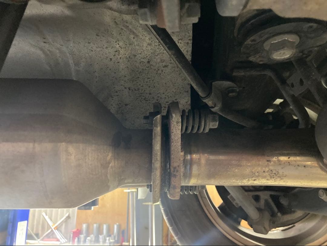 マークX130ステンレスリアストレートマフラー中古