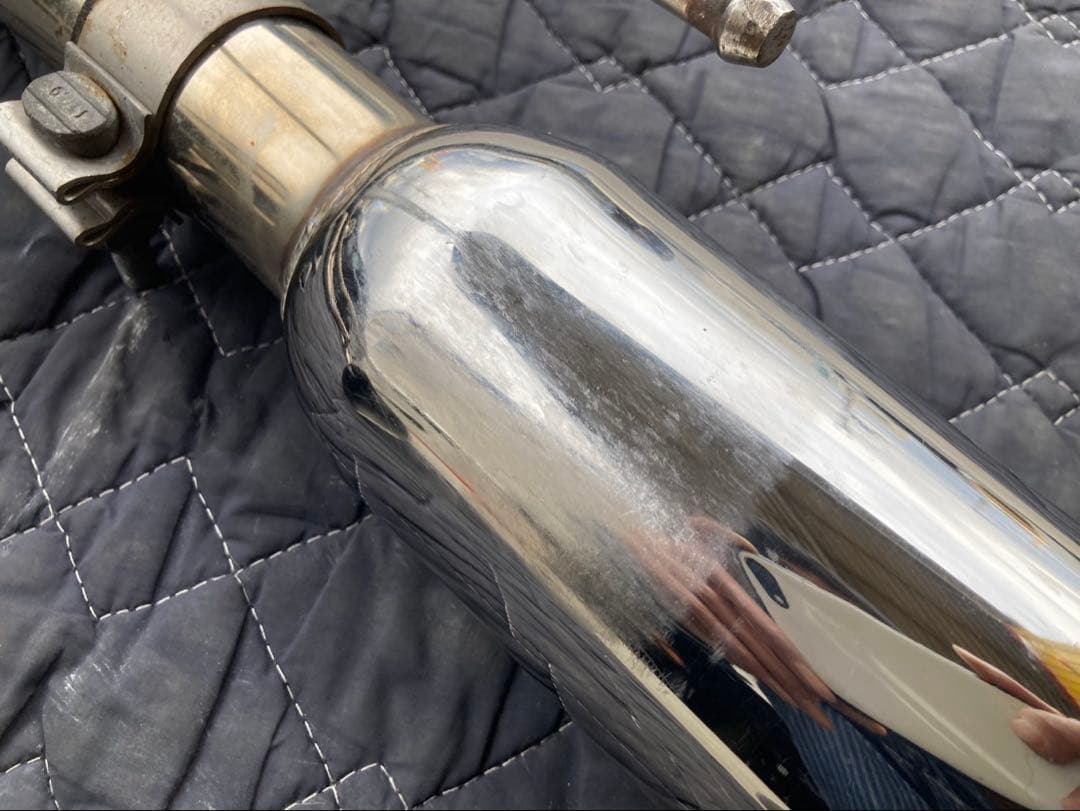 マークX130ステンレスリアストレートマフラー中古