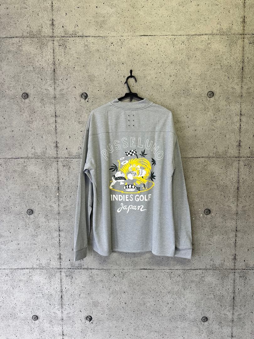 【新品未使用】サイズ6 メンズ モックネックシャツ ラッセルノ 1609