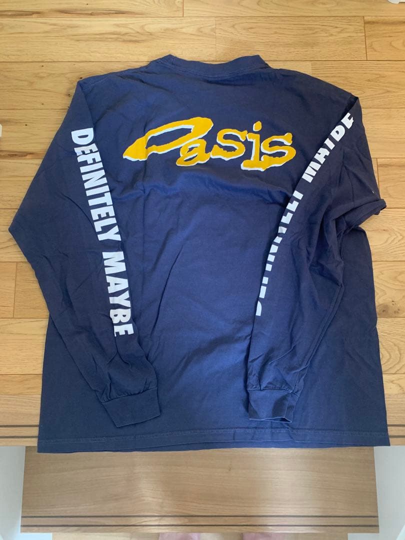 Oasis 『Definitely Maybe』UKブートネタ 受注限定Tシャツ