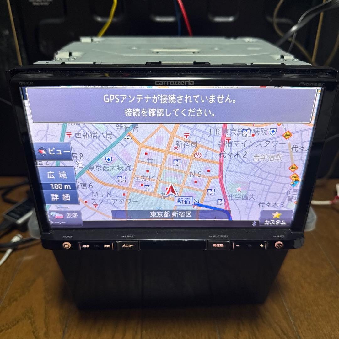 地図2024年 カロッツェリア 楽ナビ avic-rl09 8インチナビ
