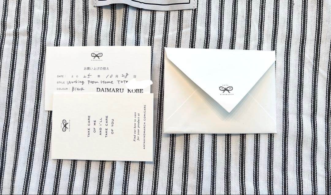 アニヤハンドマーチ　コミュータートートバッグ