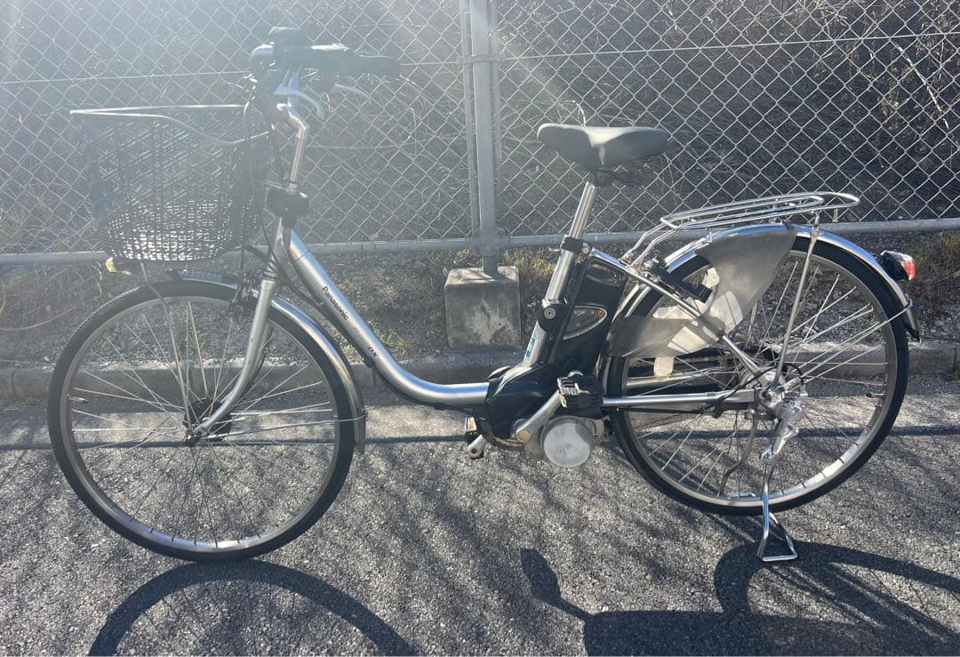 Panasonic電動アシスト自転車かなり良いバッテリー付き24インチ関東圏配送