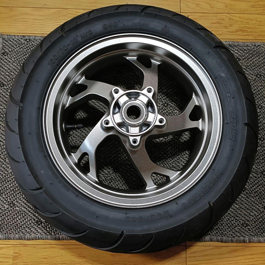 スカイウェイブ250 cj44.45.46用ホイール前後セット　オールペイント品