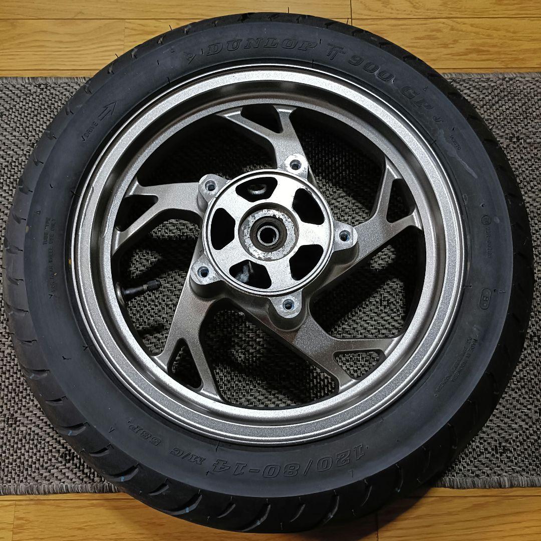 スカイウェイブ250 cj44.45.46用ホイール前後セット　オールペイント品