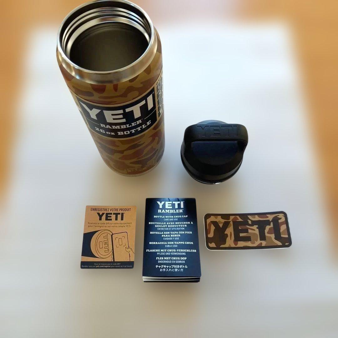 【新品】YETI RAMBLER 26oz ボトル