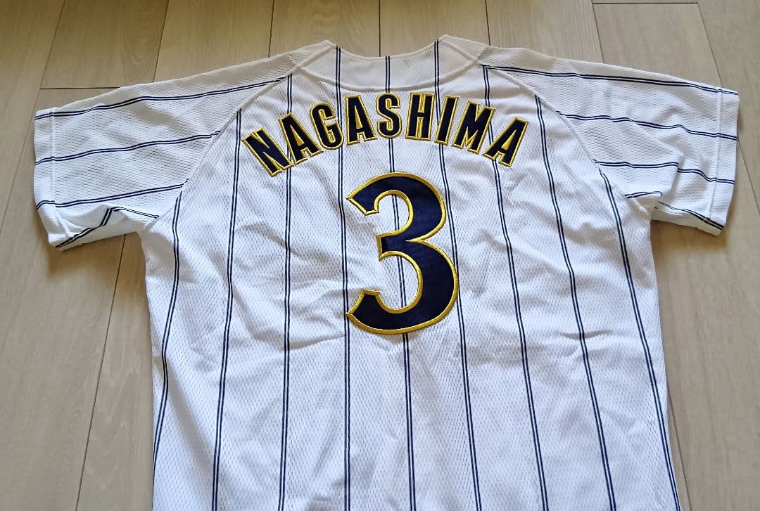 【レア】アテネオリンピック　長嶋　ホーム　ユニフォーム　ミズノ　O