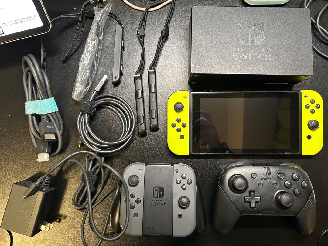 switch本体+周辺機器＋バッグ+pro+512g SDカードまとめ売り