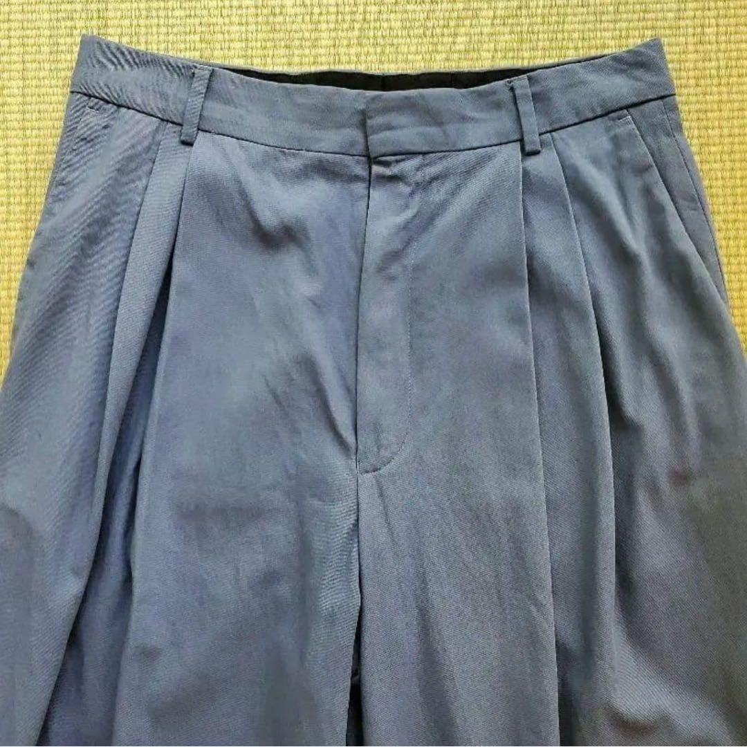 DRIES VAN NOTEN phoenix ツータックワイドスラックス46