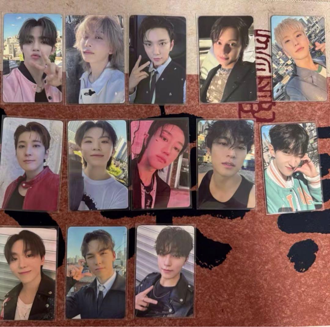 seventeen 中国 一直娱 yizhiyu city 13枚セット