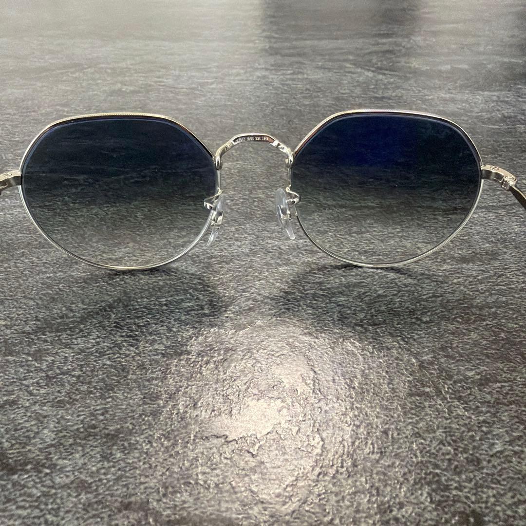 レイバン　ジャック　ブルーグラデーションレンズ　53口20