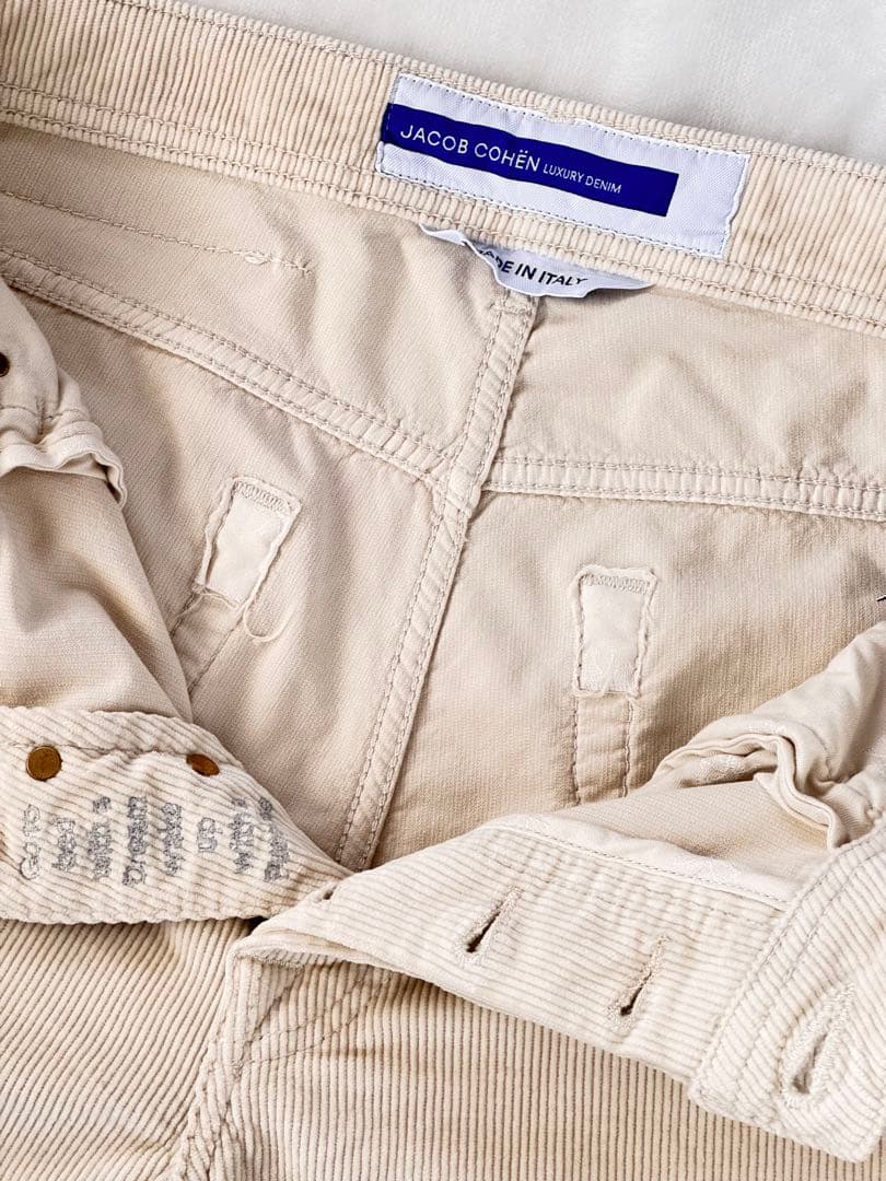 JACOB COHEN ヤコブコーエン BARD スリム コーデュロイパンツ