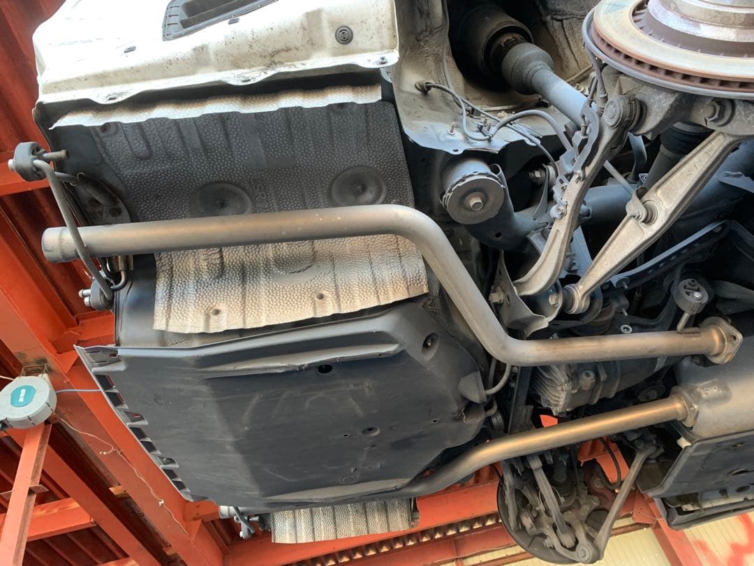 レクサスLSリアストレートマフラー