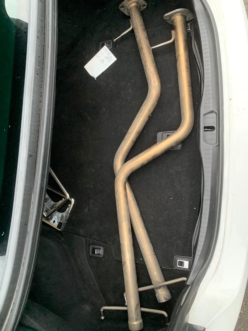 レクサスLSリアストレートマフラー