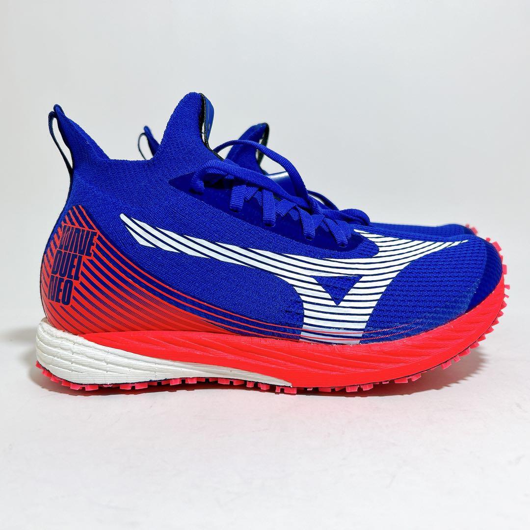 新品未使用☆ミズノ ウエーブデュエル ネオ 陸上 ランニング レース 23cm