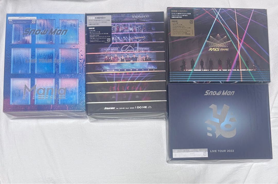 新品未開封 Man DVD Mania LABO iDOME RAYS