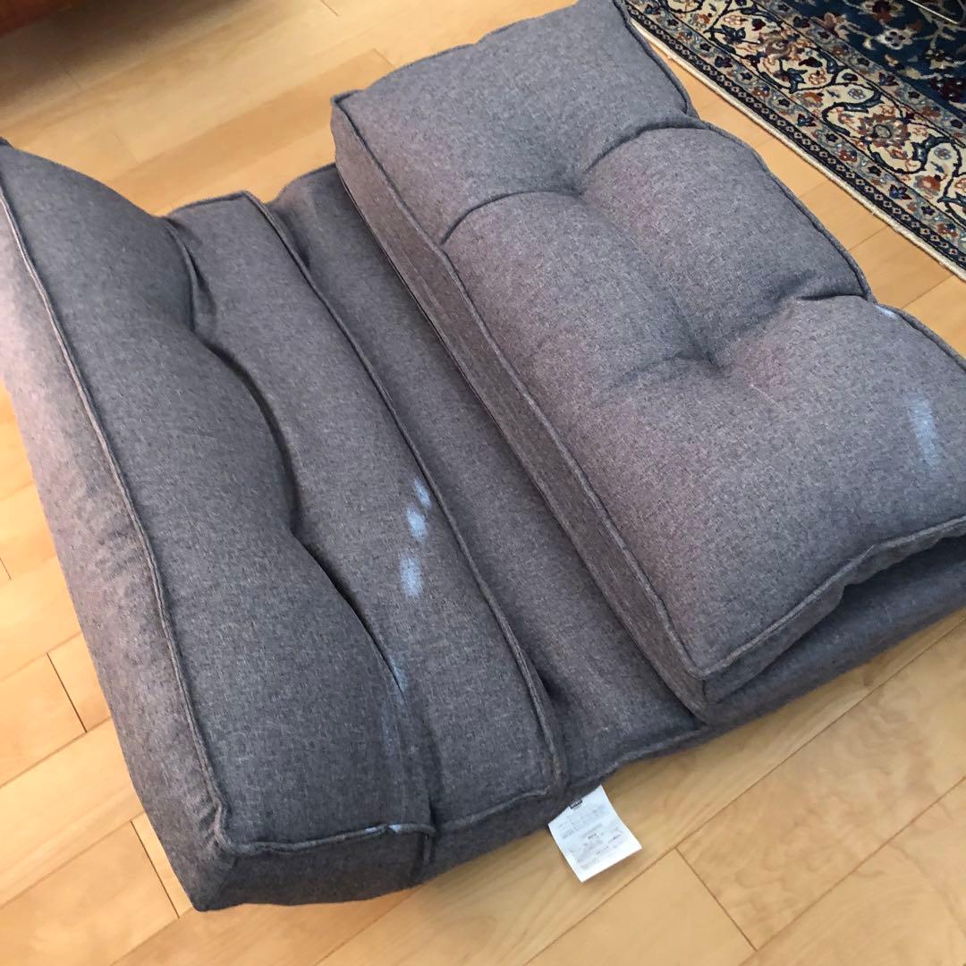 ニトリ カジュアルソファキッド3 GY