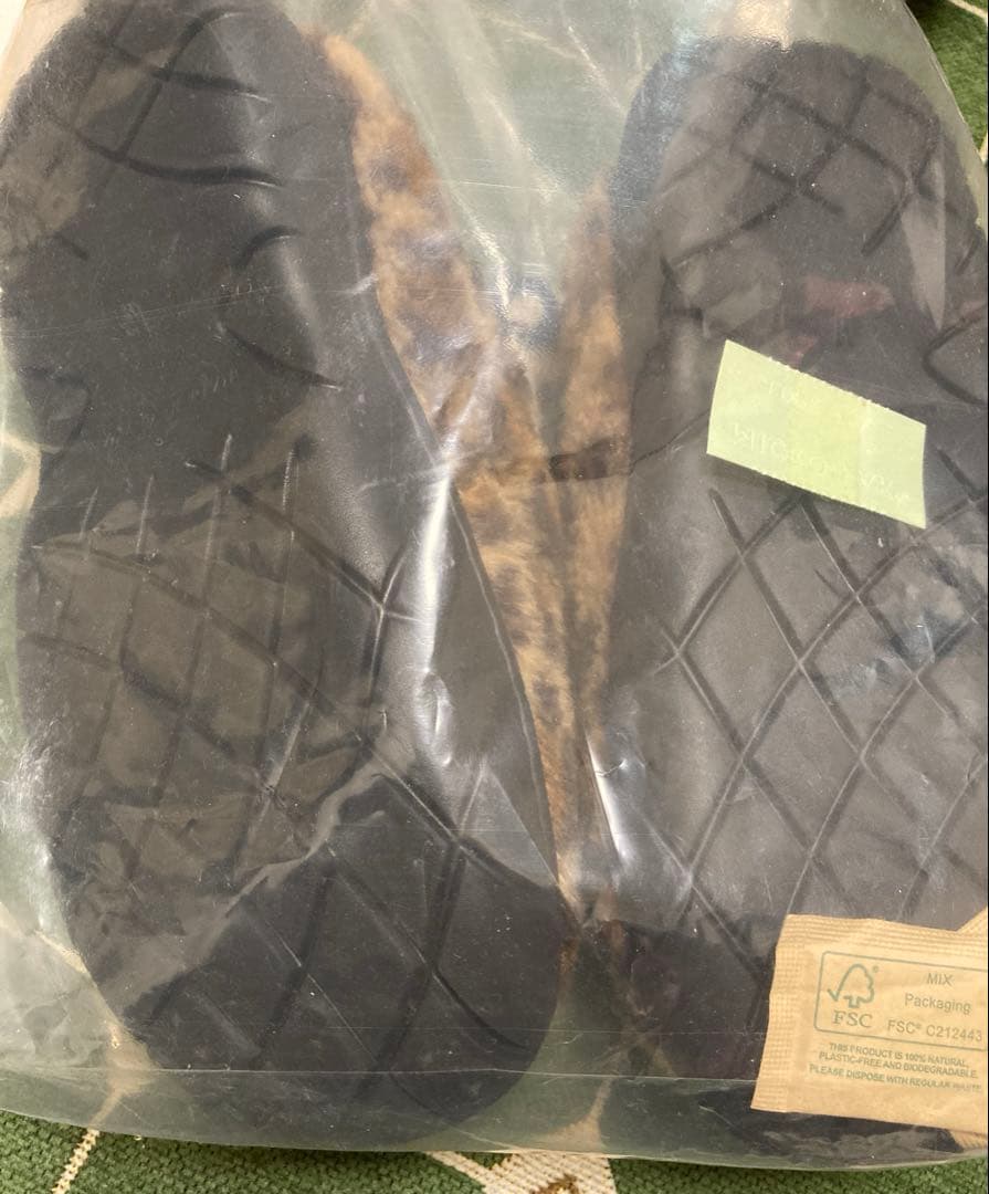 ニコアンド　niko and… オリジナルニコモコモックシューズ レオパードM