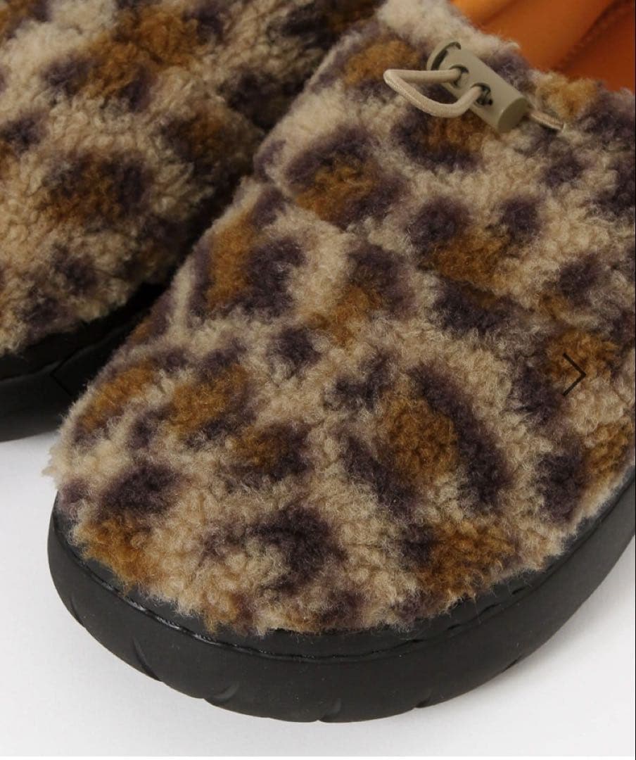 ニコアンド　niko and… オリジナルニコモコモックシューズ レオパードM