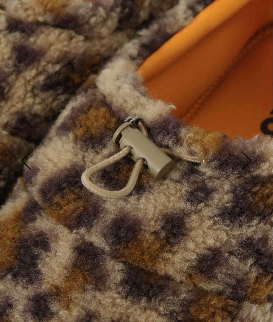 ニコアンド　niko and… オリジナルニコモコモックシューズ レオパードM