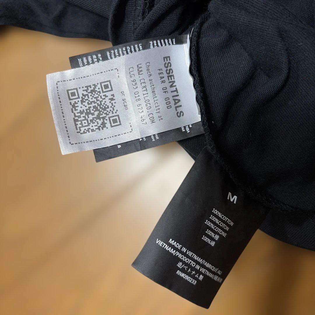 FEAR OF GOD ESSENTIALS NBA Tシャツ ブラック M