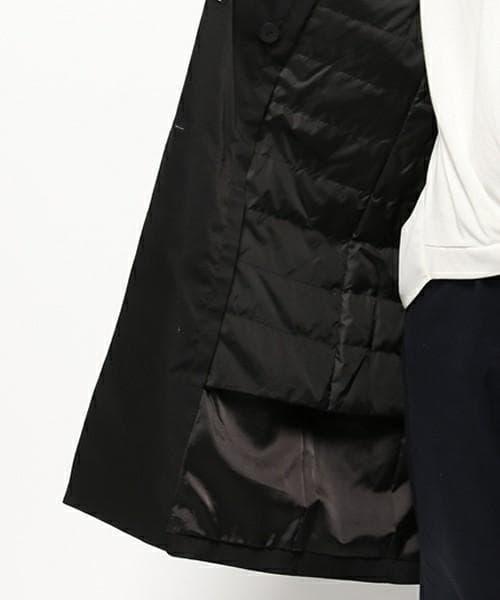 【Hamuchu】ダウンライナー付ストレッチツイルトレンチコート