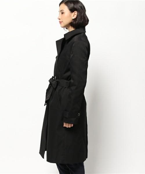 【Hamuchu】ダウンライナー付ストレッチツイルトレンチコート