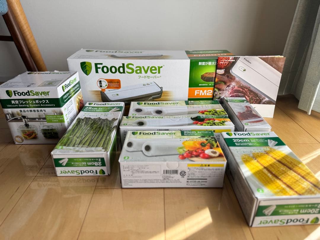 フードセーバーFM2010(白)パーフェクトセット【新品未使用】