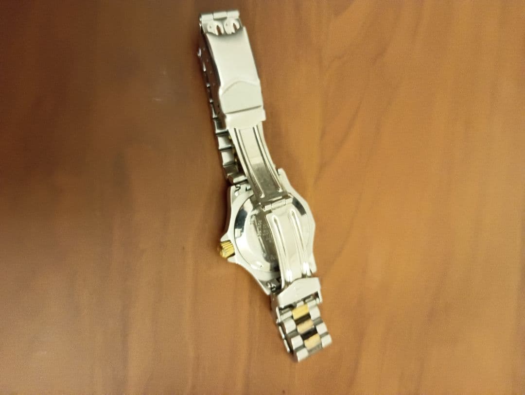 シルバーゴールド クォーツ腕時計 レディース