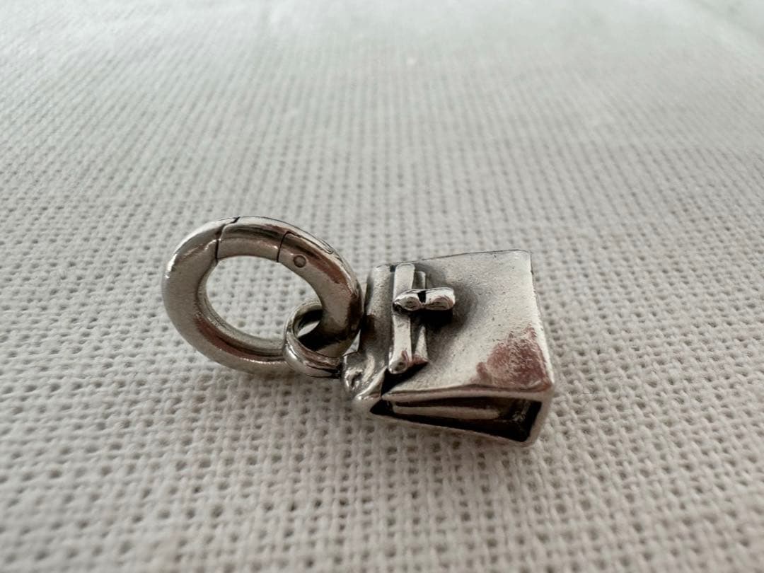 HERMES エルメス チャーム ペンダントトップ ケリー バッグモチーフ