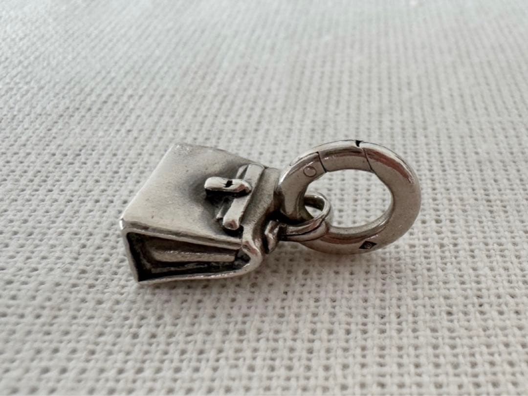 HERMES エルメス チャーム ペンダントトップ ケリー バッグモチーフ