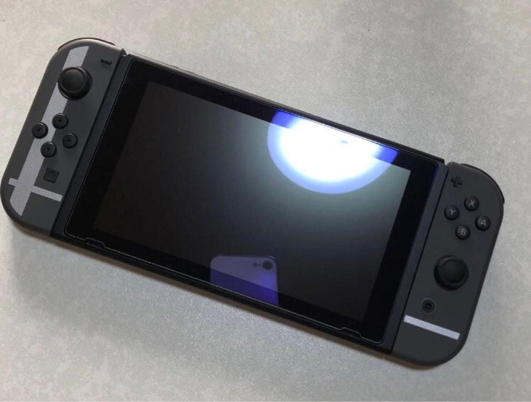 中古美品　ニンテンドースイッチ本体　スマブラセット　ソフトなし