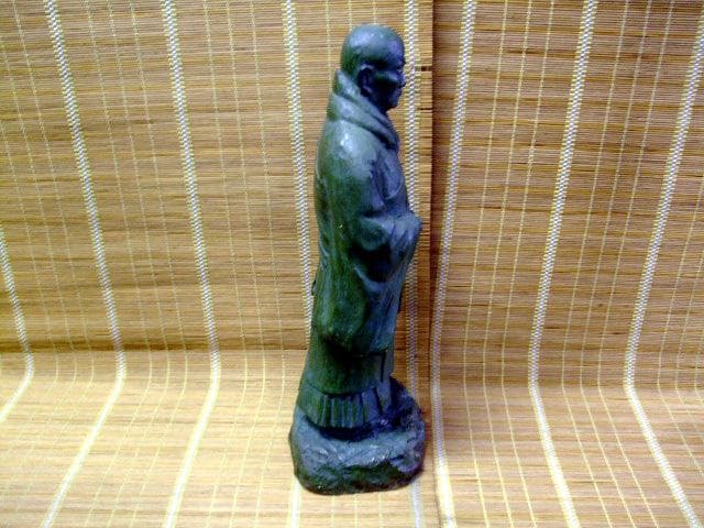 「 角田蘇風 」作　親鸞聖人像　石膏像　60ｃｍ　仏像　オブジェ　彫刻