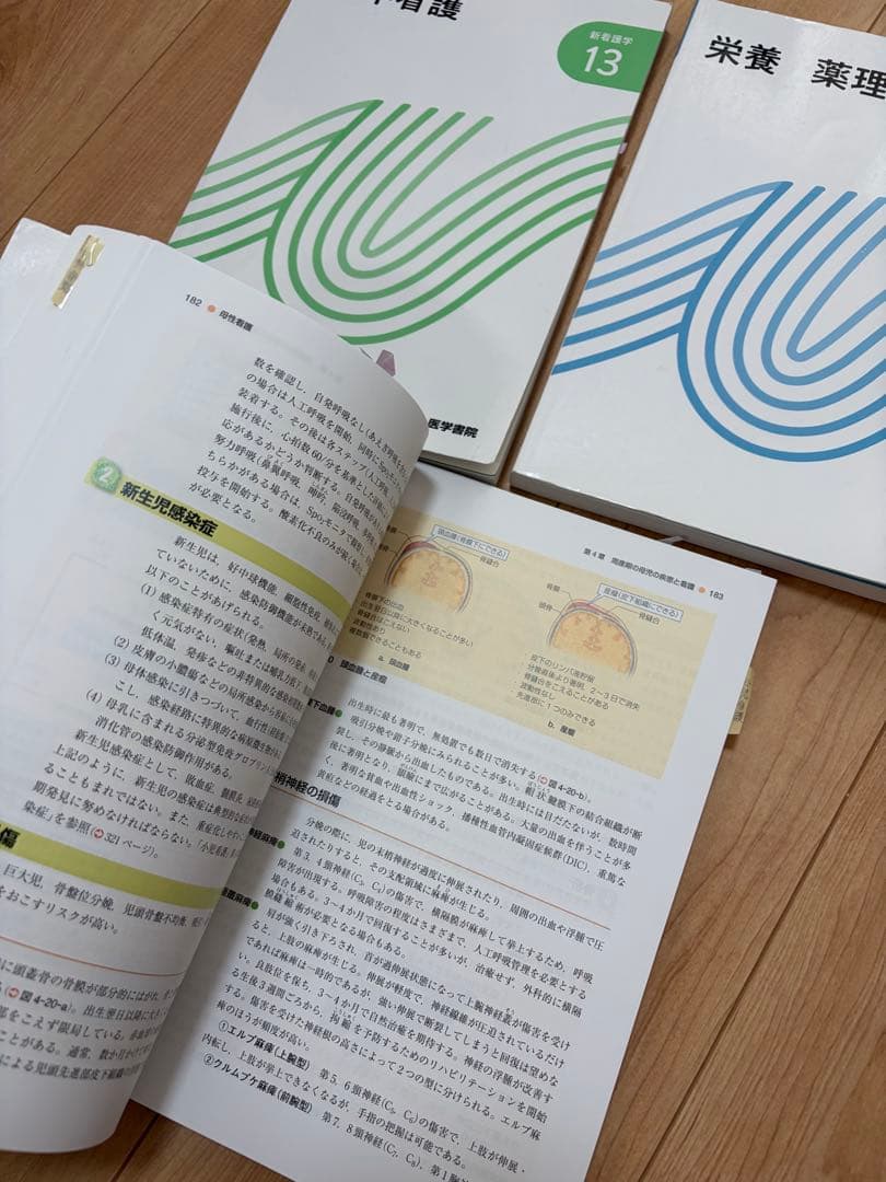 看護 学生 教科書 12冊 まとめ売り セット (まとめノート付き)