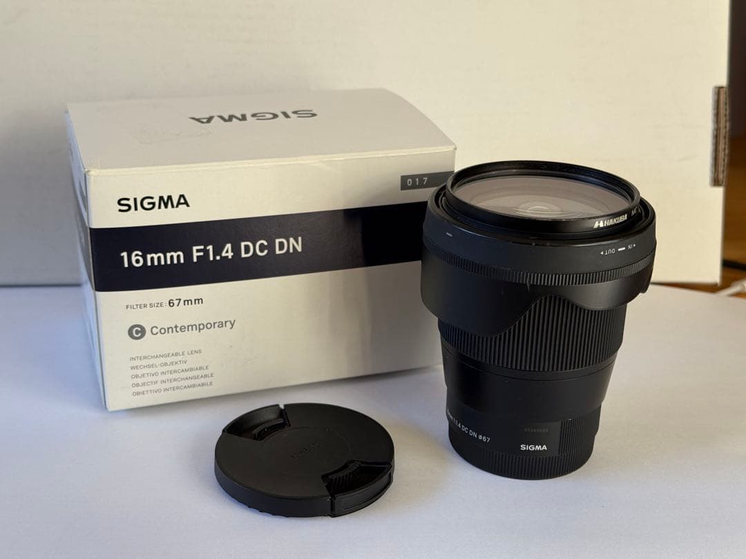 【ソニー Eマウント】SIGMA 16mm F1.4 DC DN 単焦点レンズ