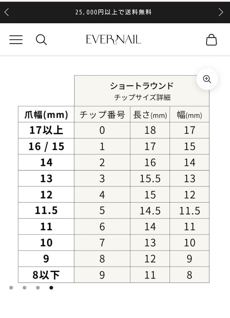 EVERNAIL Vert  Flareネイルチップ