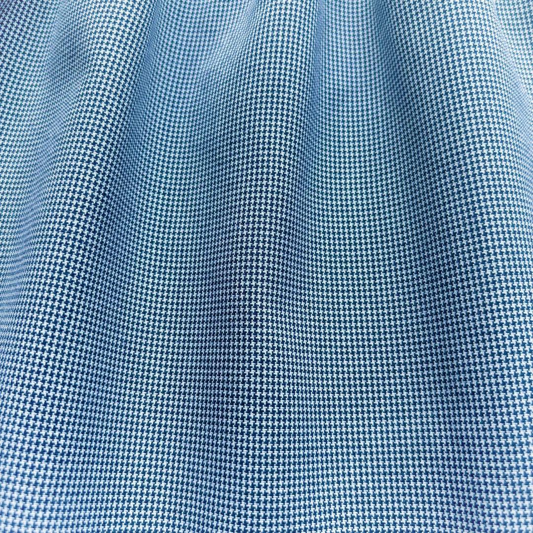 極美品 familiar 日本製 ドッキングワンピース ニット 千鳥格子 100