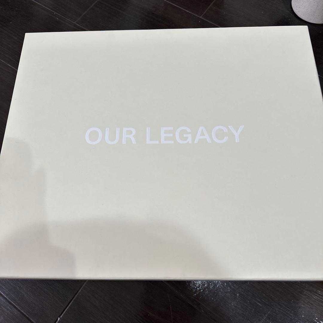 靴 OUR LEGACY HIGH ENGINE BOOT / BLACK 42